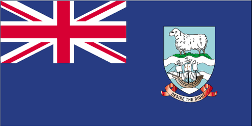 Flag of Falkland Islands (Islas Malvinas)