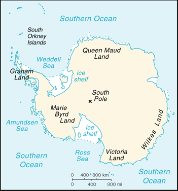 [Country map of Antarctica]