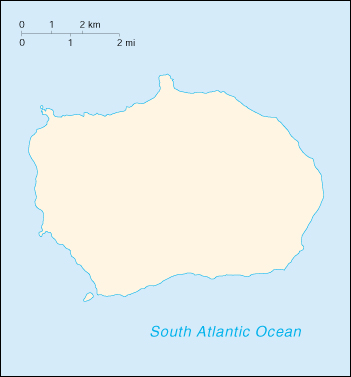 [Country map of Bouvet Island]