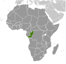 Location of Congo, Republic of the