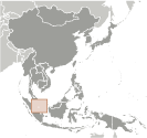 Location of Singapore
