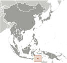 Location of Timor-Leste