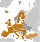 Location of European Union